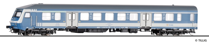 Tillig 12651 - TT - Steuerwagen Bybdtee Halberstadt, 2. Klasse, MAV-Start, Ep. VI - DC-Digital
